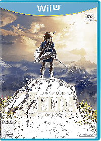 Zelda Breath of the Wild Wii U  box art
